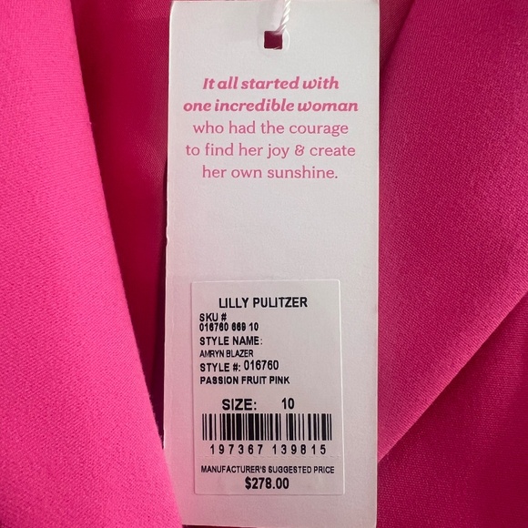 Lilly Pulitzer Amryn Blazer - Picture 5 of 8